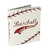 UniKeep Baseball Themed Trading Card Collection Binder with Trading Card Pages. The Binder/Case Is Fully Enclosed to Keep Cards Secure (Strings, Poly Rings)