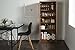 South Shore, Morgan Cherry 4-Door Storage Pantry with Adjustable Shelves
