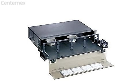 Opticom Rack Mount Fiber Drawer - rack cable enclosure - 2U - 19in - Centernex update