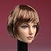 HiPlay 1/6 Scale Female Figure Head Sculpt, Beuty Charming Girl Doll Head for 12