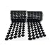 Vkey 1000pcs (500 Pair Sets) 20mm Diameter Sticky Back Coins Self Adhesive dots Tapes Black-Delivery by FBA
