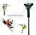 Touch of Nature Garden Solar Hummingbird on stake, Assorted Colors, assembly required, 1pc
