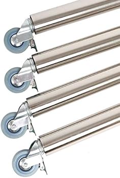 4 lu set masa ayaklari tekerlekli masa ayakligi moebelbeine 870 mm o 60 mm frenler farkli renklerde amazon com tr