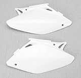 UFO HO03694-041 Replacement Plastic (FOR HONDA SD PNLS CR450 WHITET)