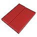 Generic Leather Case with Bluetooth Wireless Keyboard for iPad 2/3/4 (Red Case for Apple Ipad 2 3 4)