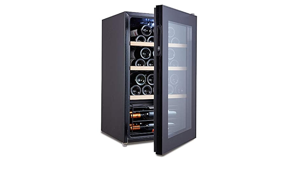 HYYQG Nevera para Vinos, Nevera para Bebidas 3 Estantes De ...