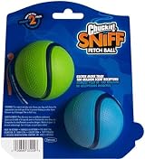 Chuckit! Sniff Duo Peanut Butter Bacon Scented Balls Medium Pack of 2 view 2