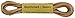 Benchmark Basics Tan 30 Inch Round Waxed Cotton Shoelaces (2mm Width)