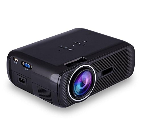 Click Here to See More Images Eoncore LED Portable Mini Projector 1200 Lumens Home Cinema Theater with VGA USB SD AV HDMI for PC Laptop TV Box Video Games