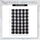 DII Buffalo Check Pink & White Dishtowel Set - 3 Piece 20x30 Classic Farmhouse view 10
