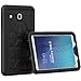 Poetic TurtleSkin-Galaxy-Tab-E8.0-Black Turtle Skin Heavy Duty Protection Silicone Case with Sound-Amplification Feature for Samsung Galaxy Tab E 8.0, Black