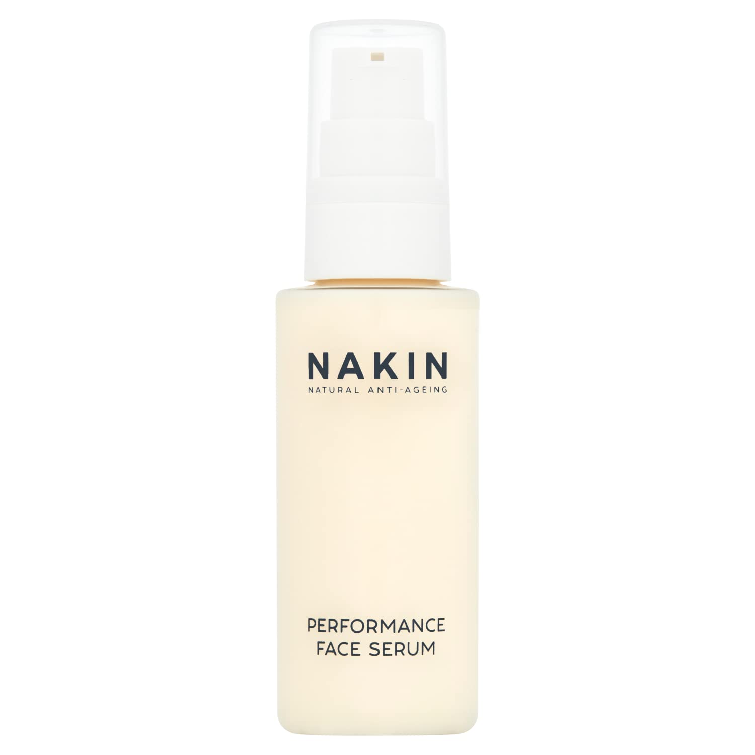 Nakin Performance Face Serum 50ml – Anti-Ageing Face Serum for Wrinkles, Dull & Uneven Skin Tone, Hydrating Serum with Hyaluronic Acid & Antioxidants, Vegan Natural Skincare UK