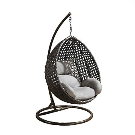 Hindoro Indoor Outdoor Furniture Rattan & Wicker Hanging Swing