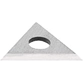 Warner 7/8" Carbide 100X Triangle Scraper Blade, Card of 1, 828