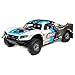 Losi 5Ive-T 2.0 1/5 Scale 4WD RC Short Course Truck Gas Powered BND with 6-CH Dsmr Telemetry Rx (Transmitter, Rx Battery, Charger, & Fuel Not Included), LOS05014T1 (Grey/Blue/White)