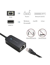 Cable Matters - Adaptador de USB 2.0 a 10 100 Fast Ethernet Paquete de 10