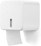 Colist White Self Adhesive Toilet Roll Holder Wall Mounted No Drilling view 4