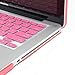 GMYLE 3 in 1 Bundle Soft-Touch Frosted Hard Case for Macbook Pro 13 inch with CD-ROM (Model: A1278) with Keyboard Cover and Screen Protector - Pink