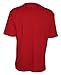 Match Play Men's Hang Em Cool S/S Mock Neck Golf Shirts for Bobby D Collection (Red, L)