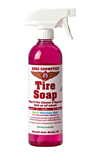 Aero Cosmetics Tire Soap and Degreaser - Remove Tire Dirt, Oil Residue & More