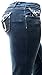 Jack David Dark Blue Women's Plus Size Stretch Midrise Denim Jeans Pants Skinny Leg