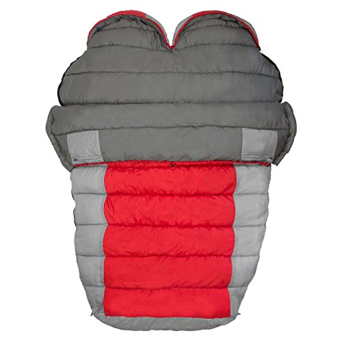 Winterial Double Mummy Sleeping Bag / Camping / Backpacking / Warm / 2 person The Camping
