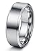 Tungary Jewelry 8mm Tungsten Carbide Rings for Men Wedding Band Engagement Promise High Polish Size 6-14