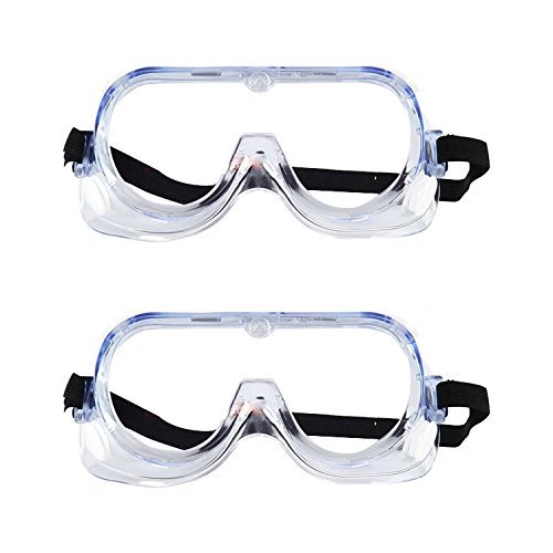 Oubo-Protective Glasses Anti-fog Anti-chemical Laboratory Onion Anti-Spicy Goggles Anti-splash Windbreak Wand (Two per Set)