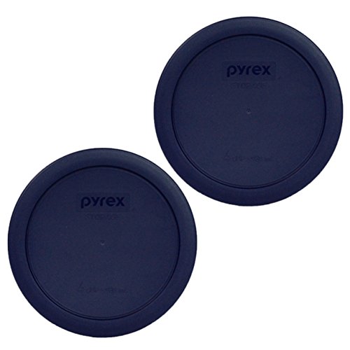 Pyrex 4 Cup Round Plastic Cover Navy Blue (2 Pack) Pricepulse
