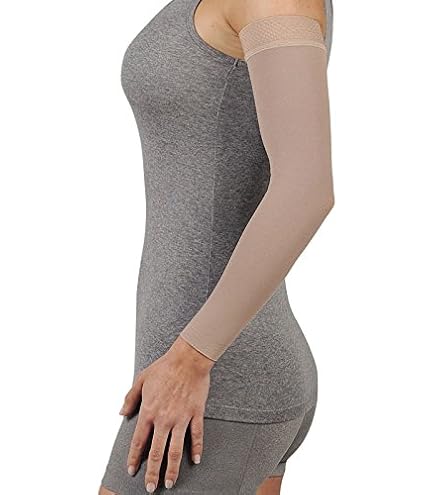 Juzo Dynamic Varin 3511 Armsleeve – 20-30mmHg Compression With Silicone Top Band For Women, Max Size - View #9