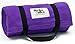 Rollee Pollee Nap Sac Roll-Up Toddler Blanket with Attached Pillow – Soft Fleece Preschool Nap Mat for Daycare or Travel – Machine Washable – Purple