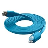 Naztech Lighted Micro Cable-Blue