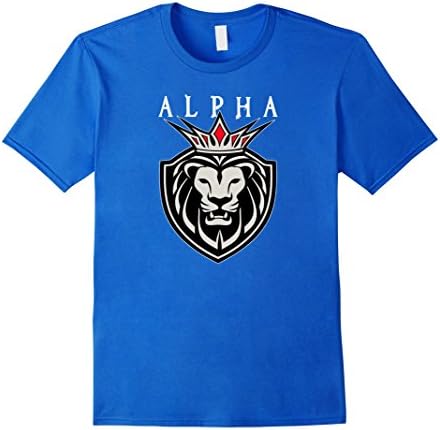 Mens ALPHA KING GYM MMA T-SHIRT XL Royal Blue