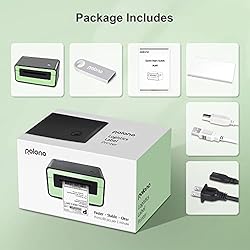 POLONO Shipping Label Printer, 4x6 Thermal