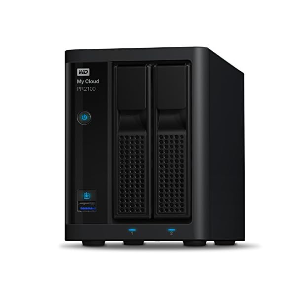 WD 8TB My Cloud Pro Series PR2100 Network Attached Storage - NAS - WDBBCL0080JBK-NESN - Image 3