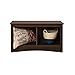 Prepac Twin Cubbie Bench, Espresso