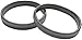 Shirt Sleeve Metal Armbands/Garters/Holders | Cuffs & Co (Gun-metal black color)