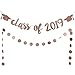 Class of 2025 Banner Rose Gold 2025 Graduation Banner Class of 2025 Graduation Decorations for Rose Gold 2025 Party Decorations