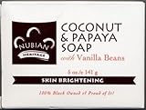 Nubian Heritage Coconut & Papaya Soap