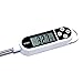 Digital Probe Cooking Meat Thermometer with Long Probe for Food, Meat, Candy and Bath Water, White