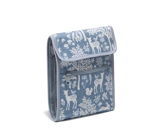 Prym Woodland 612657 Circular Knitting Needle Folder Blue
