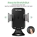 Wireless Charger Car Mount, AQQEF QI Standard Adjustable Fast Wireless Charger Mount Holder for iPhone X iPhone 8/8 Plus, Samsung Galaxy Note 8 S8/S8 Plus S7 S7 Edge and Qi-enabled Device (Black)