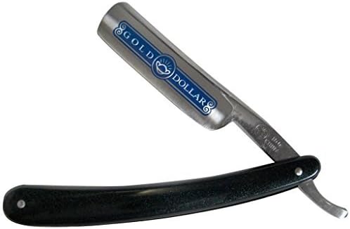 Classic Barber Salon Straight Cut Wet Shaving Razor by Gold Dollar