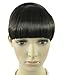 Straight Bangs Smooth Extensions Fringe Wig (Model: Jf010319) (Dark Brown)