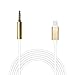 iPhone 7 / 7 Plus Lightning to 3.5mm Aux Audio Cable [3Ft / 1M] Sokad Male to Male Aux Audio Stereo Cable with 3.5mm Headphone Jack Adapter Converter to Car / Home Stereo