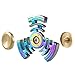 Fidget Spinner for Kids & Adults, BEST Rainbow Hand Spinner for ADHD, Killing Time, & Stress Relief. Made of Titanium Alloy, Ceramic Bearing, 3+ min, High Speed, & EDC with Portable Case (Maze)