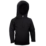 Molehill Kids’ 4-Way Stretch Base Layer Hoodie (Infant to Big Kids)