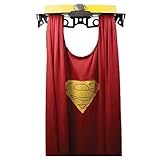 DC Comics Justice League of America Trophy Room Superman's Cape and Belt Prop Replica Set