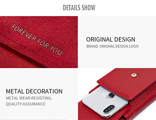 image for Valentoria Womens Purse Cellphone Holster Wallet Case Card Slot Phone 