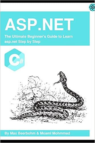 Asp Net The Ultimate Beginner S Guide To Learn Asp Net Step By Step Beerbohm Max Mohmmed Moaml Amazon Com Books